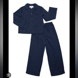 New Kids Free Assembly Blue Striped Pajama Set Size 12‎